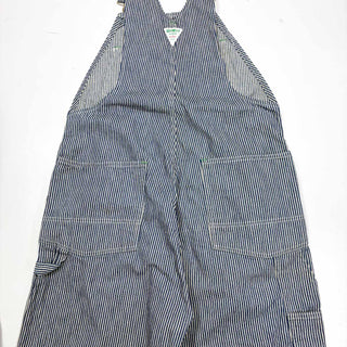 80's～90's "made in USA" OSHKOSH ヒッコリーストライプ オーバーオール