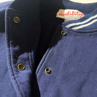 80's～90's mobility リブライン スウェット スタジャン