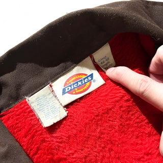 80's～ Dickies ブラウン 裏ボア ワーク ジャケット