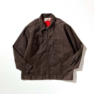 80's～ Dickies ブラウン 裏ボア ワーク ジャケット