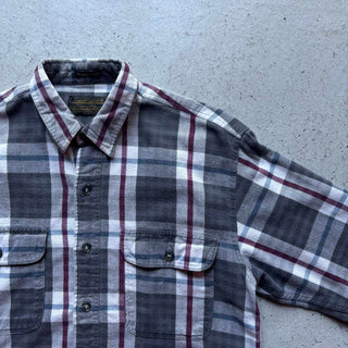 80's〜 Eddie Bauer "MCKINLEY CLOTH" チェック フランネル シャツ