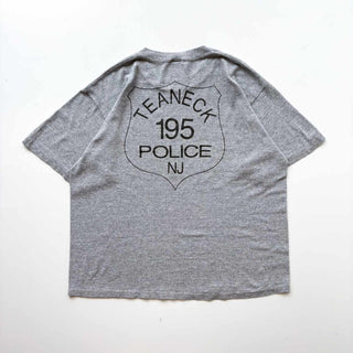 80's～ "MADE IN USA" New Jersey Police 両面プリント Tシャツ