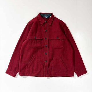 80's～ "MADE IN USA" Woolrich マッキノ－ ウール ジャケット