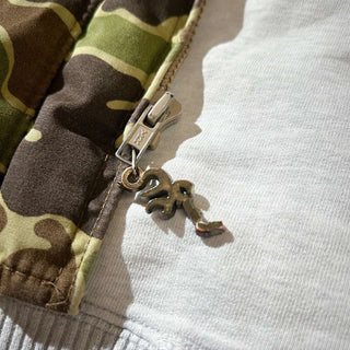 80's "made in USA" BROWNING ダックハンターカモ キルティング ダウンベスト