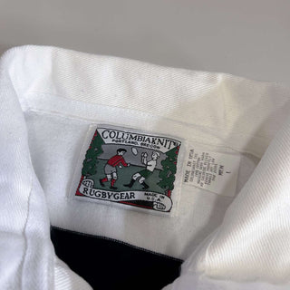 80's "made in USA" COLUMBIA KNIT ボーダー ラガーシャツ