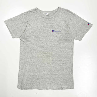 80's "made in USA" Champion 霜降り レーヨン ワンポイントTシャツ