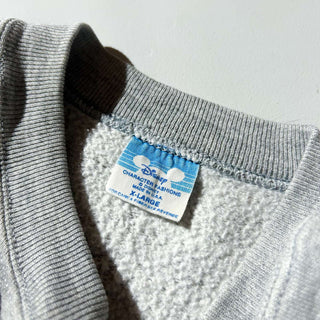 80's "made in USA"  DISNEY ミッキー プリント スウェットシャツ