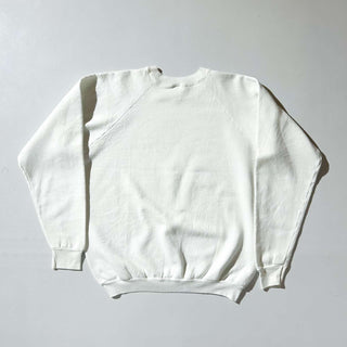 80's "made in USA" FRUIT OF THE LOOM DESERT STORM ラグラン プリント スウェットシャツ