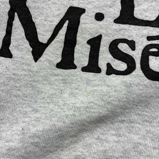 80's "made in USA" FRUIT OF THE LOOM "LES MISERABLES" プリント スウェット