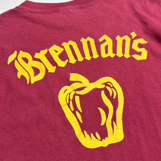 80's "made in USA" HANES "CHEESE DAYS" 両面プリントTシャツ