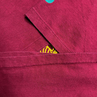 80's "made in USA" HANES "CHEESE DAYS" 両面プリントTシャツ