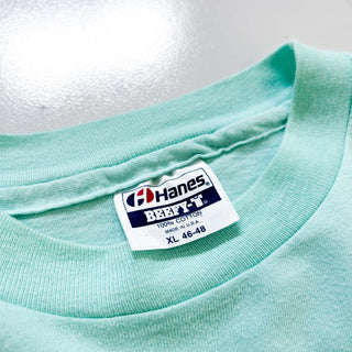 80's "made in USA" Hanes "L.L.Bean" ロゴプリント Tシャツ