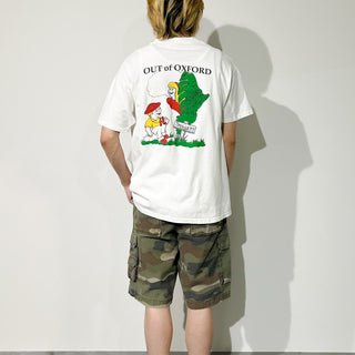 80's "made in USA" Hanes バックプリント Tシャツ