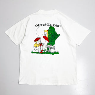 80's "made in USA" Hanes バックプリント Tシャツ