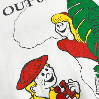 80's "made in USA" Hanes バックプリント Tシャツ