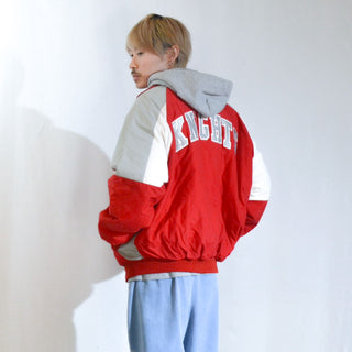 80's "made in USA" Holloway 裏キルティング セーリング ブルゾン ジャケット