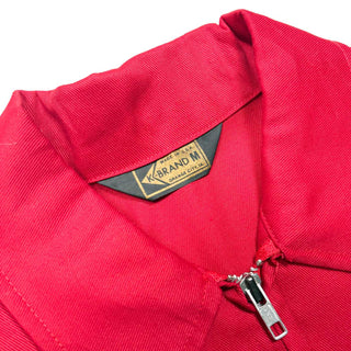 80's "made in USA" K-BRAND ワンポイント ワッペン ドリズラー ジャケット