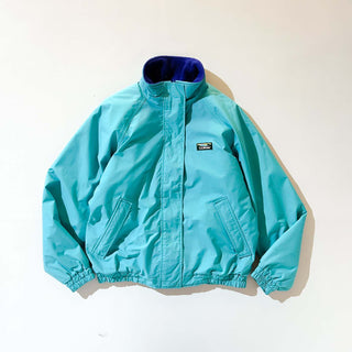 80's "made in USA" L.L.Bean GORE-TEX ウォームアップ ジャケット(ターコイズブルー)