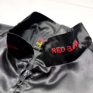 80's "made in USA" Pla-Jac by Dunbrooke "RED BARON"サテンナイロン ジャケット