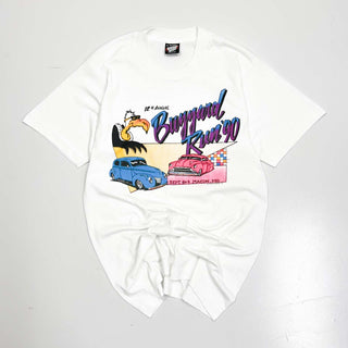 80's "made in USA" SCREEN STARS BEST クラシックカー プリントTシャツ
