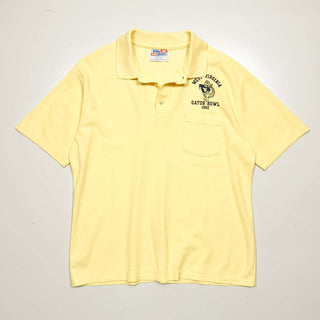 80's "made in USA" Velva sheen "GATOR BOWL" ワンポイント ポロシャツ