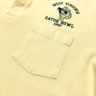 80's "made in USA" Velva sheen "GATOR BOWL" ワンポイント ポロシャツ
