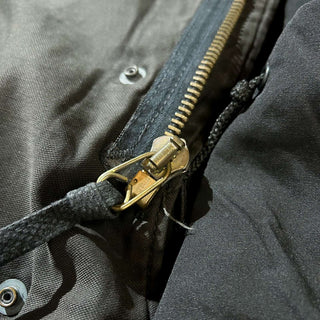 "made in USA" ALPHA INDUSTRIES M-65タイプ ブラックフィールドジャケット