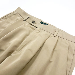 00's HAGGAR レーヨン 2タック スラックス