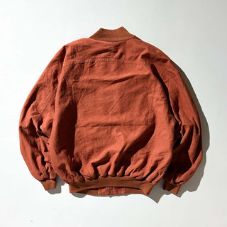 80's～90's "made in USA" St.Croix オレンジ ピーチスキン ブルゾン ジャケット