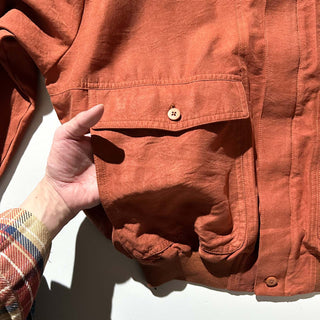 80's～90's "made in USA" St.Croix オレンジ ピーチスキン ブルゾン ジャケット