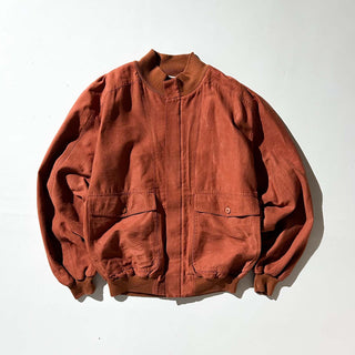 80's～90's "made in USA" St.Croix オレンジ ピーチスキン ブルゾン ジャケット