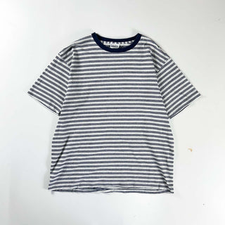 90's Basic Editions マルチボーダー Tシャツ