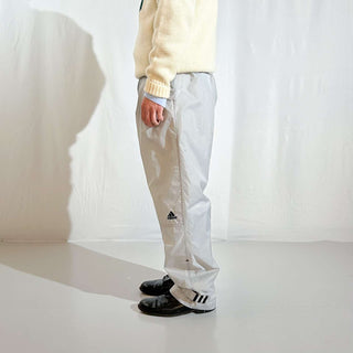 90's～00's adidas ドローコード ワイド ナイロン パンツ