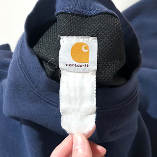 90's～ Carhartt 裏メッシュ ポケット付き スウェット シャツ