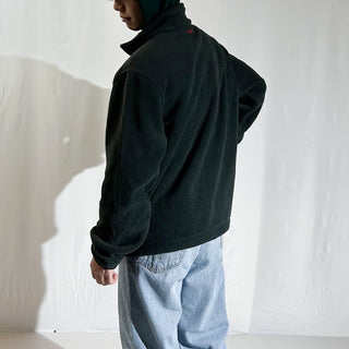 90's～ OLD RALPH LAUREN ブラック ドローコード フリース ジャケット