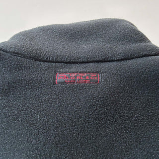 90's～ OLD RALPH LAUREN ブラック ドローコード フリース ジャケット