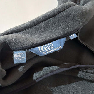 90's～ OLD RALPH LAUREN ブラック ドローコード フリース ジャケット