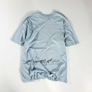 90's "made in USA" Hanes "San Diego" タイガー 巻きプリント Tシャツ