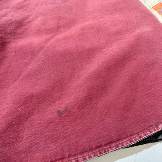 90's〜 Carhartt ボロ 裏ボア ダックベスト(バーガンディ)