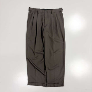 00's van heusen ハウンドトゥース 2タック ワイドスラックス