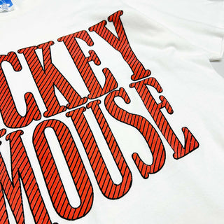 80's "made in USA" Disney "MICKEY MOUSE" プリントTシャツ