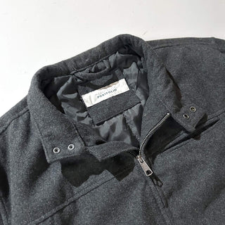 PERRY ELLIS PORTFOLIO メルトン ウール ジャケット