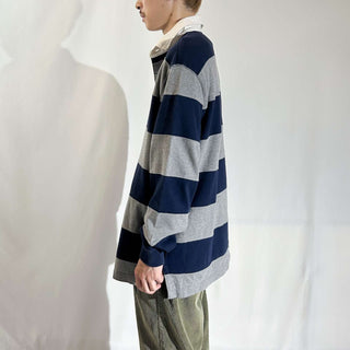 ～00's AMERICAN LIVING ボーダー L/Sラガーシャツ