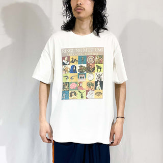 Hanes "RINGLING MUSEUMS" アート Tシャツ