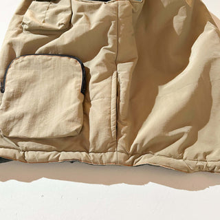 90's～00's CANYON RIVER BLUES 裏フリース ナイロン フィッシング ベスト