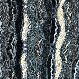 90's～00's "made in Canada" PRONTO・UOMO マルチカラー 3D ニット セーター