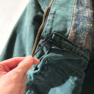 80's～90's "made in USA" Carhartt フロックタイプ ダック ワーク ジャケット