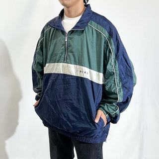 90's NIKE ハーフジップ シェル ジャケット