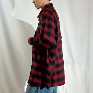 00's SWISS TECH オンブレチェック L/Sシャツ