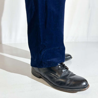 80's Jack Nicklaus GoldenBear ネイビー ２タック コーデュロイ パンツ